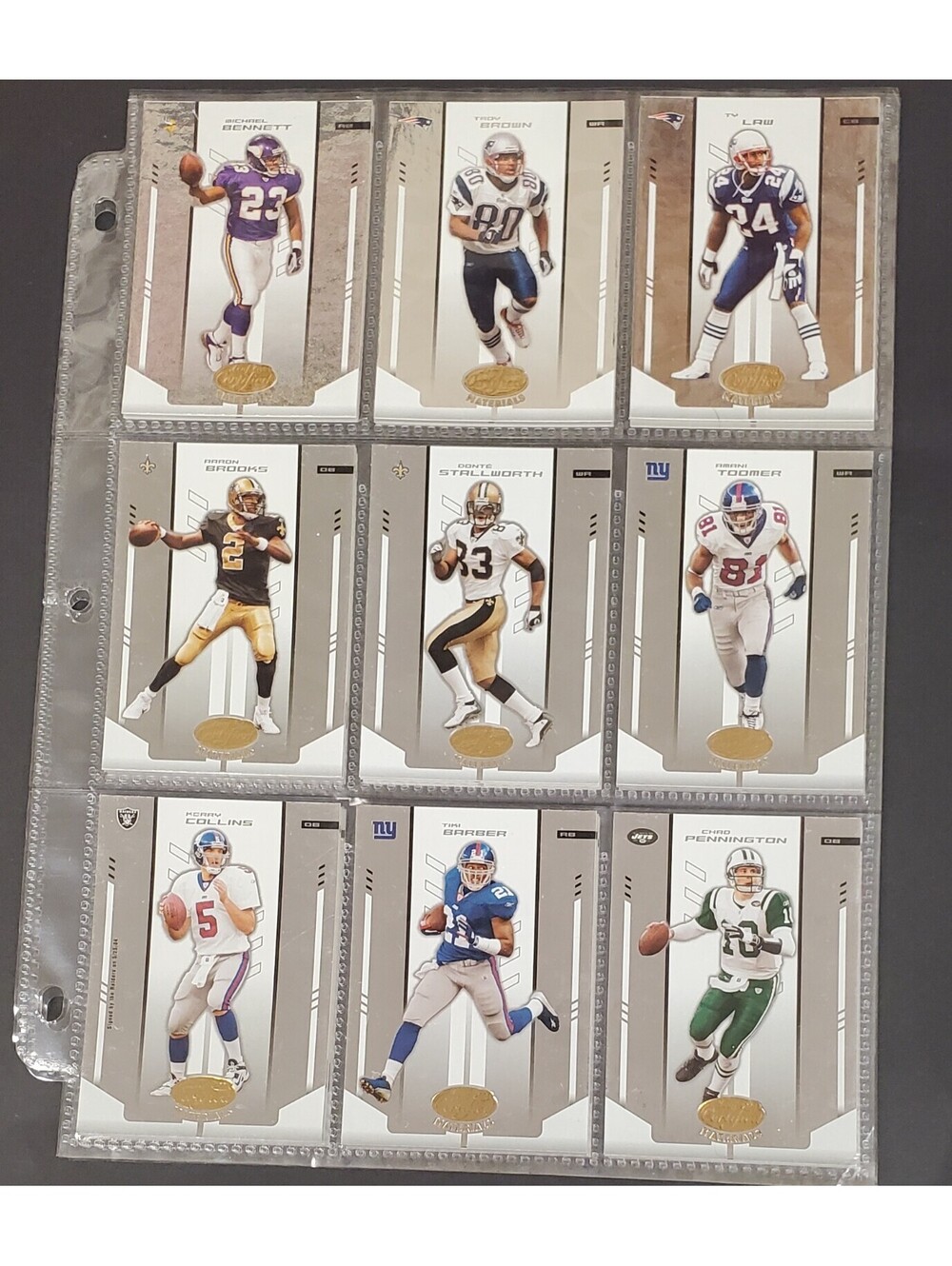 Vintage 2004 Playoff Absolute Football Trading Cards Collection 25 Pcs VG